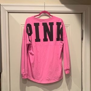 Victoria’s Secret PINK long sleeve varsity shirt M